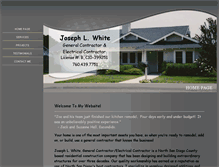 Tablet Screenshot of josephlwhite.com